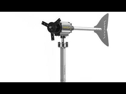 Windua Y1000 (1 KW) Horizontal Axis Wind Turbine + Mounting Mast